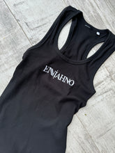 Load image into Gallery viewer, Enniahno Logo white/Black Racer Vest
