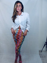 Load image into Gallery viewer, Knotted Multi Coloured Skirt
