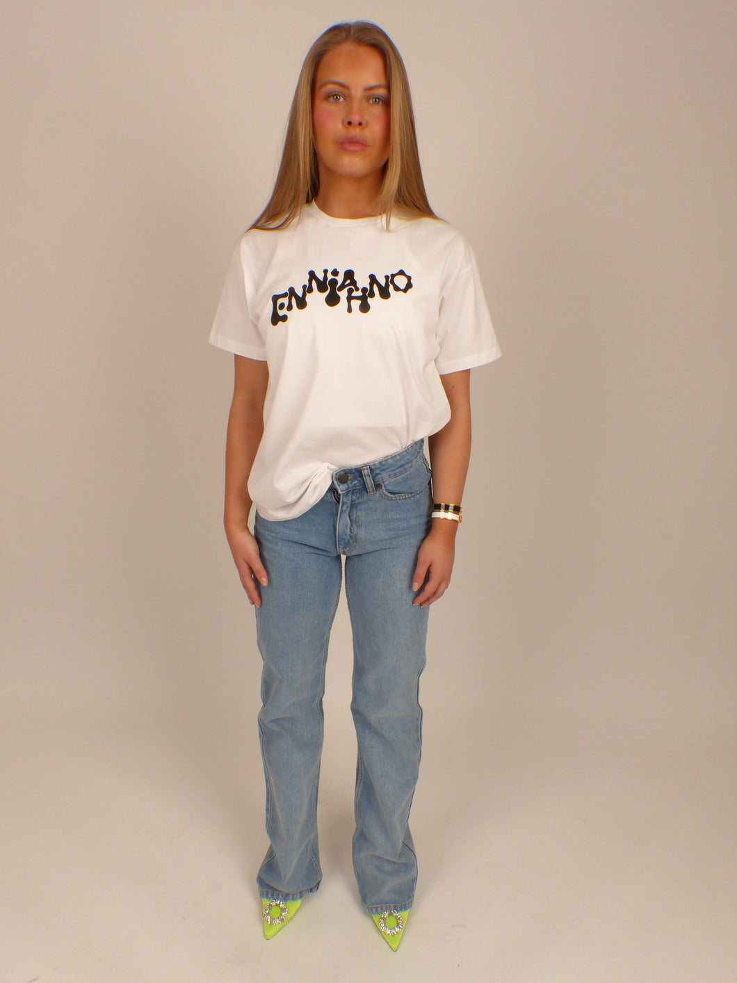 Jelly White/Black T Shirt