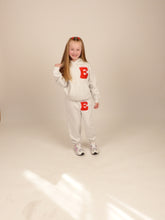 Load image into Gallery viewer, Red E Kids Grey Hoodie
