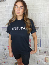 Load image into Gallery viewer, Enniahno Logo Black/White T Shirt
