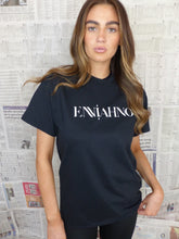 Load image into Gallery viewer, Enniahno Logo Black/White T Shirt
